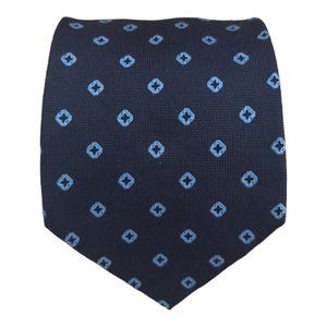 ARMANI COLLEZIONI Brown Geometric Silk Tie ITALY 59"/ 3.7" EC